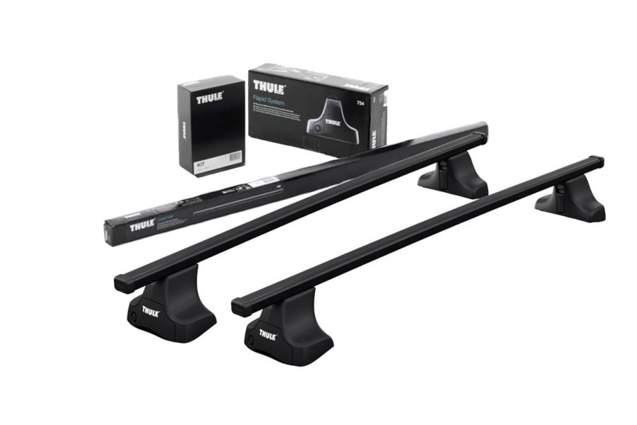Barras THULE SquareBar para autos MAZDA 3 2004 a 2009