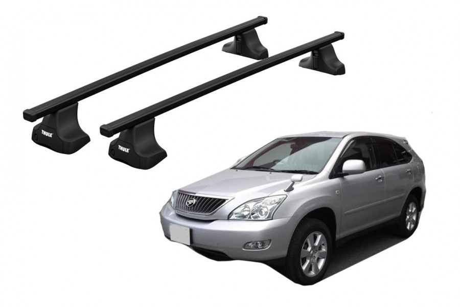 Barras THULE SquareBar para autos TOYOTA Harrier 2003 a 2009