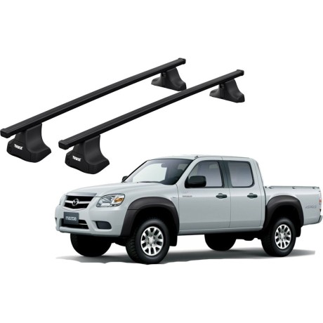 Barras THULE SquareBar para camioneta MAZDA BT-50 2007 a 2012