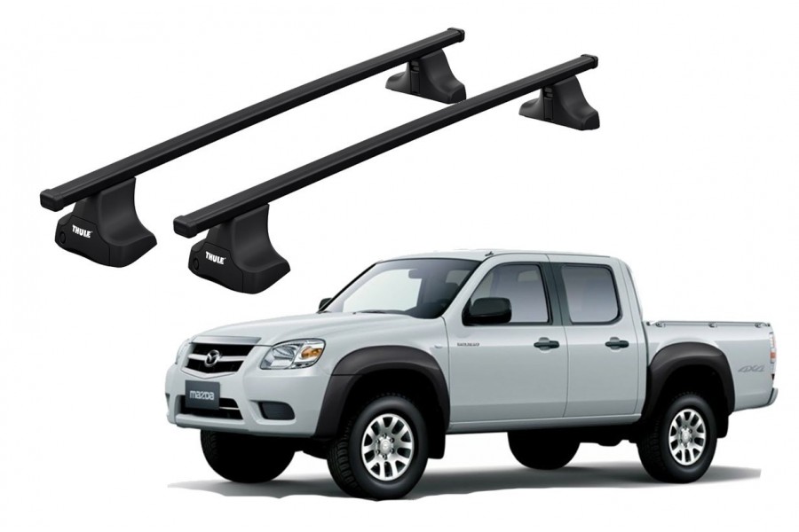 Barras THULE SquareBar para camioneta MAZDA BT-50 2007 a 2012