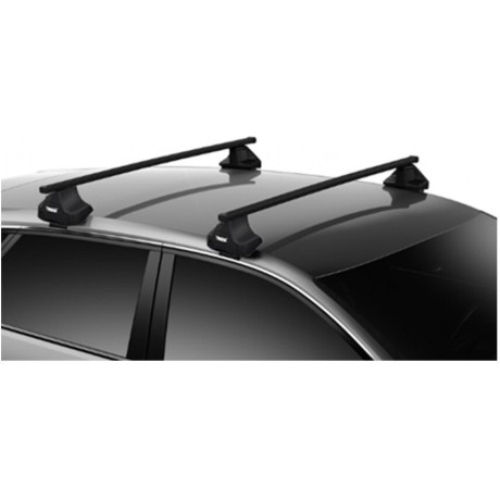 Barras THULE SquareBar para autos TOYOTA Corolla 2006 a 2012