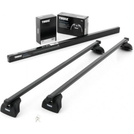 Barras THULE SquareBar para autos MITSUBISHI ASX desde 2010 al 2022