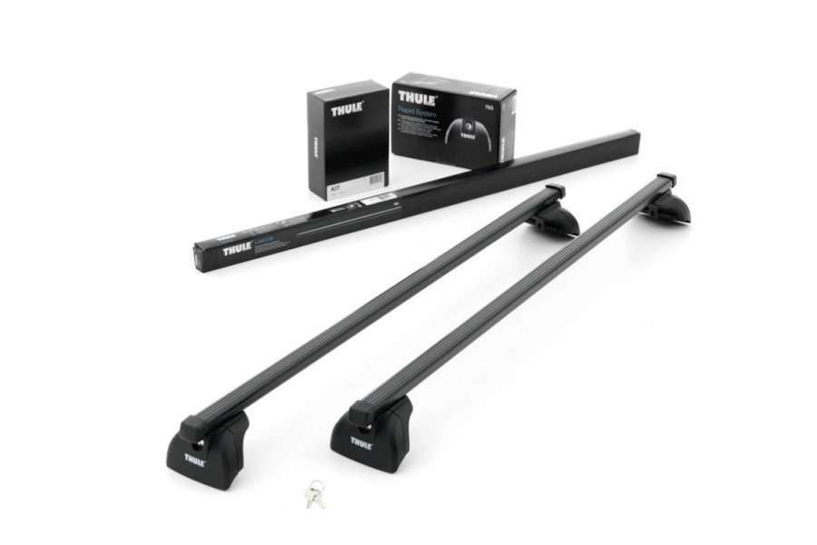 Barras THULE SquareBar para Van FIAT Doblo Maxi 2008 a 2009