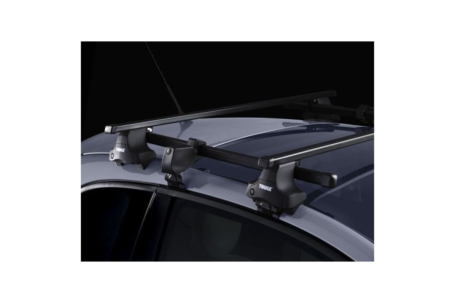 Barras THULE Foot + SRA para autos HYUNDAI Getz 2002 a 2004