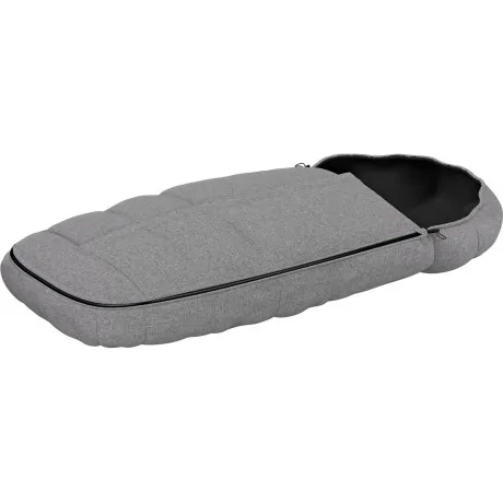 Saco Aislante Bebé Coche Sleek | Footmuff | Grey Melange |Th