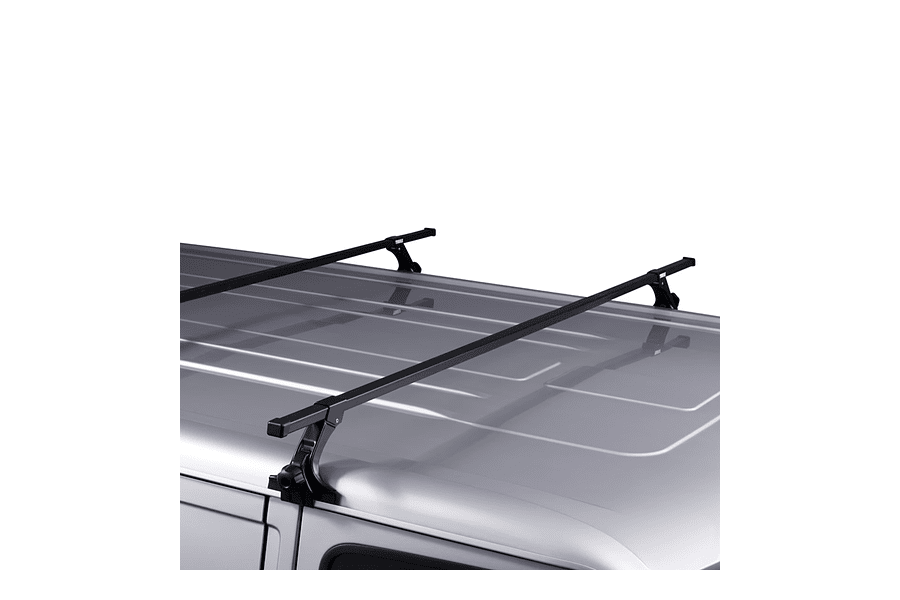 Barras THULE de canaletas para autos CHEVROLET Nova 1985 a 1988 negro