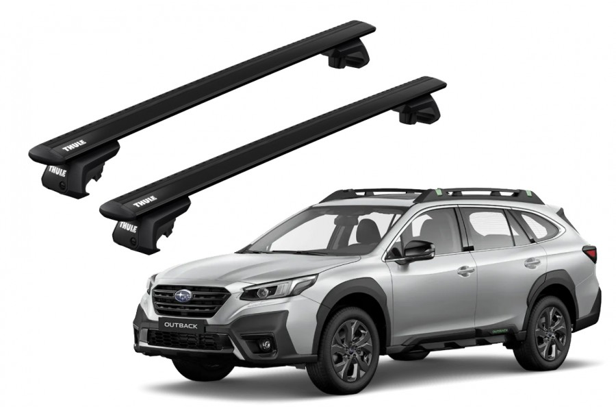 Barras THULE EVO WingBar para autos SUBARU Outback Field desde 2020 negro