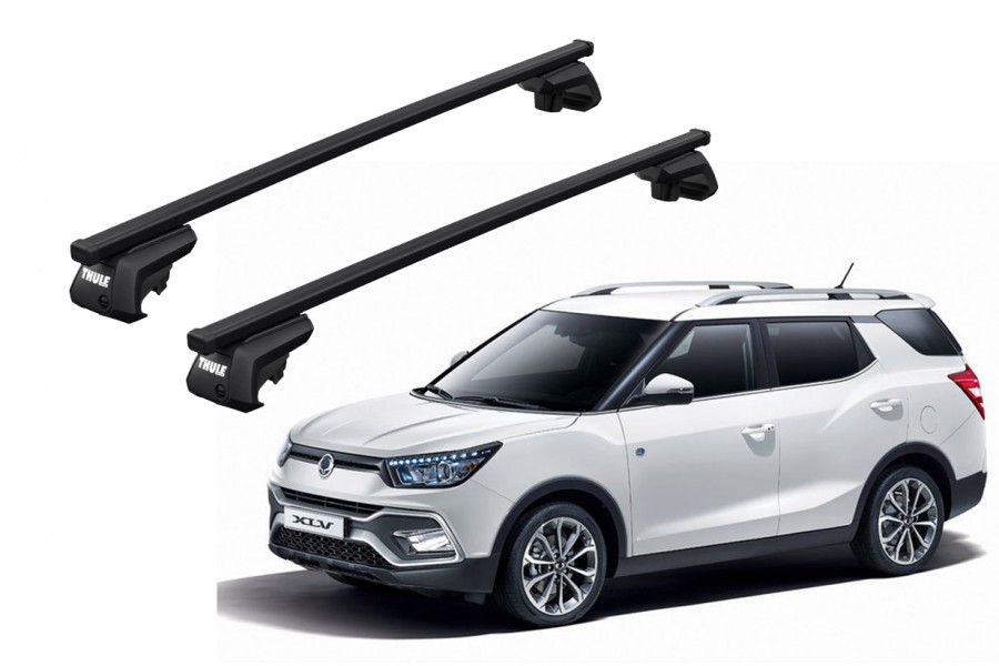 Barras THULE EVO SquareBar para autos SSANGYONG XLV desde 2016