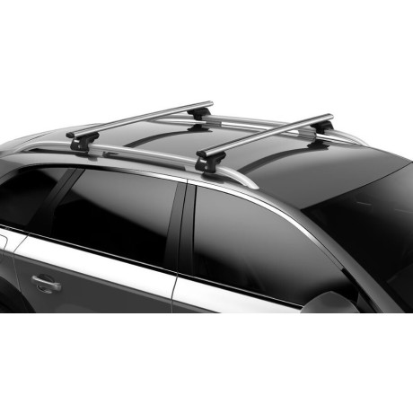 Barras THULE SmartRack XT AluBar para autos KIA Clarus 1998 a 2001