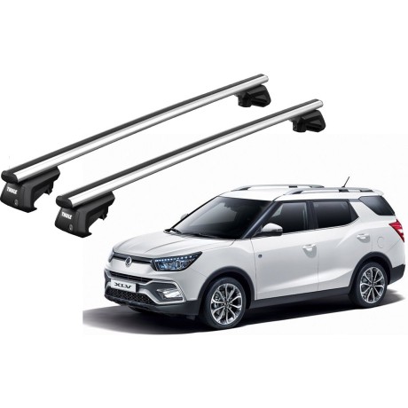 Barras THULE SmartRack XT AluBar para autos SSANGYONG XLV desde 2016