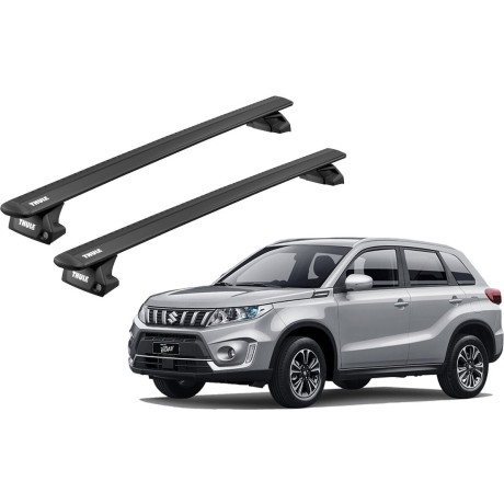 Barras THULE EVO WingBar para autos SUZUKI Vitara desde 2015 - 2023 negro