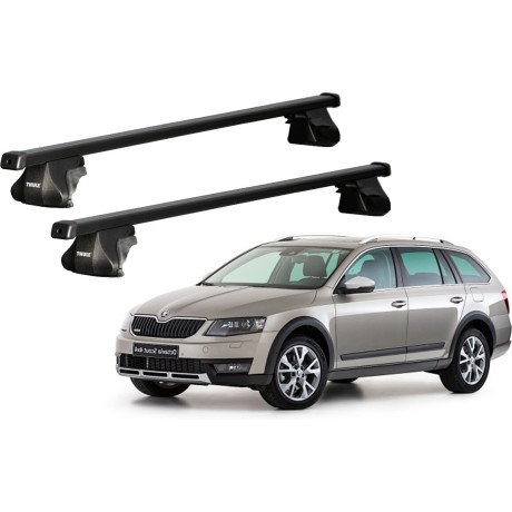 Barras THULE SmartRack para autos SKODA Octavia Scout 2014 a 2020