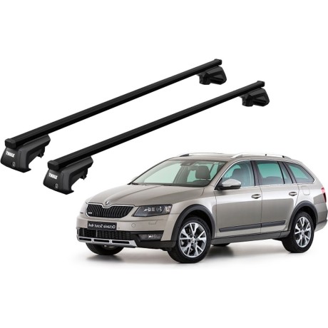 Barras THULE SmartRack XT para autos SKODA Octavia Scout 2014 a 2020