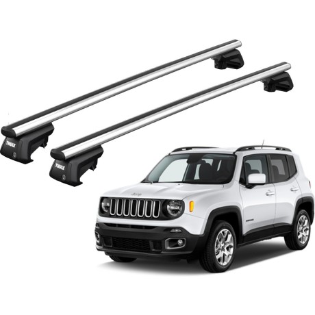 Barras THULE SmartRack XT AluBar para autos JEEP Renegade desde 2015
