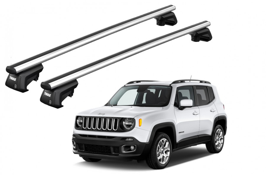 Barras THULE SmartRack XT AluBar para autos JEEP Renegade desde 2015