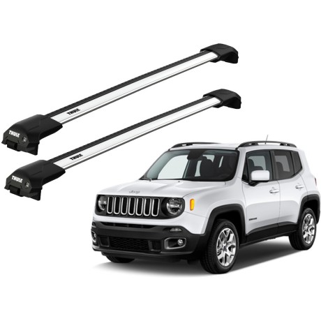 Barras THULE EDGE Flush para autos JEEP Renegade desde 2015