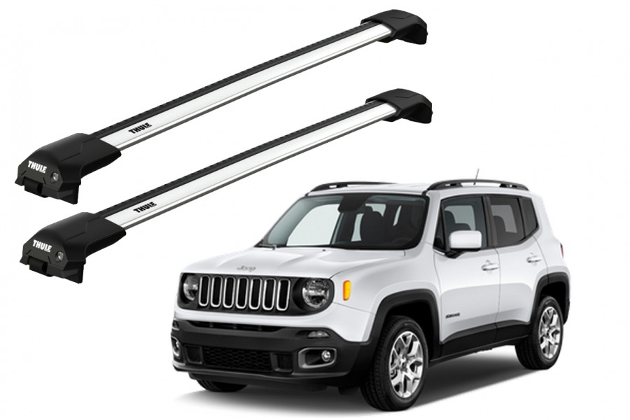 Barras THULE EDGE Flush para autos JEEP Renegade desde 2015