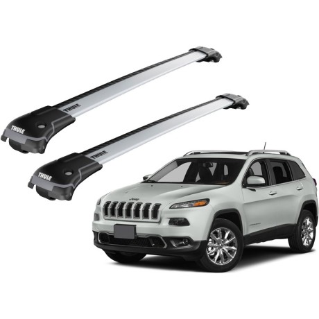 Barras THULE EDGE para autos JEEP Cherokee Renegade 2005 a 2013