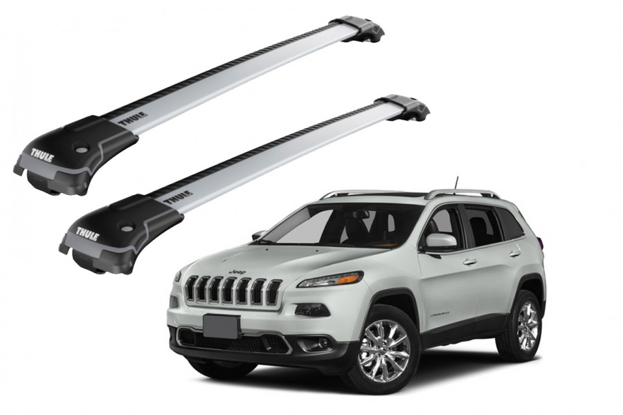 Barras THULE EDGE para autos JEEP Cherokee Renegade 2005 a 2013