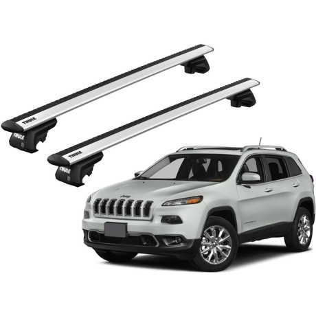 Barras THULE EVO WingBar para autos JEEP Cherokee Renegade 2005 a 2013