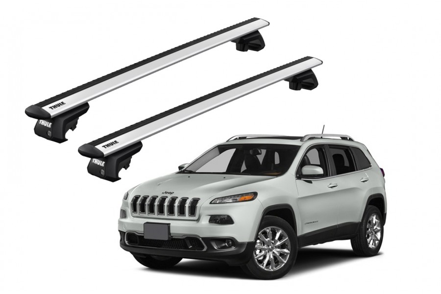 Barras THULE EVO WingBar para autos JEEP Cherokee Renegade 2005 a 2013