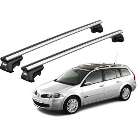 Barras THULE SmartRack XT AluBar para autos RENAULT Megane Grand Tour desde 2006
