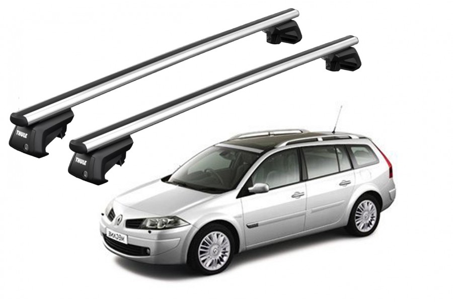 Barras THULE SmartRack XT AluBar para autos RENAULT Megane Grand Tour desde 2006