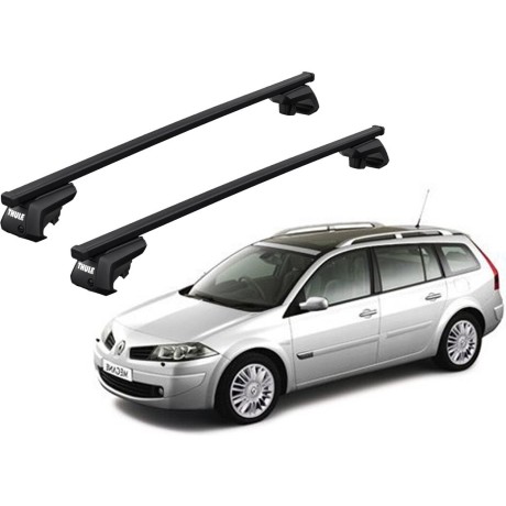 Barras THULE EVO SquareBar para autos RENAULT Megane Grand Tour desde 2006