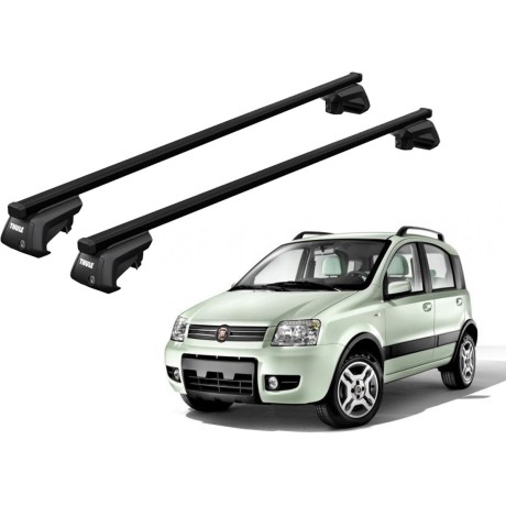 Barras THULE SmartRack XT para autos FIAT Panda 4X4 2004 a 2011