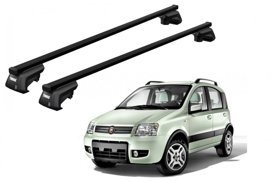 Barras THULE SmartRack XT para autos FIAT Panda 4X4 2004 a 2011