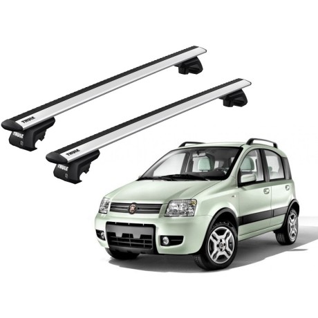 Barras THULE EVO WingBar para autos FIAT Panda 4X4 2004 a 2011