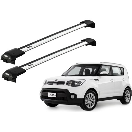 Barras THULE EDGE Flush para autos KIA Soul 2008 a 2013