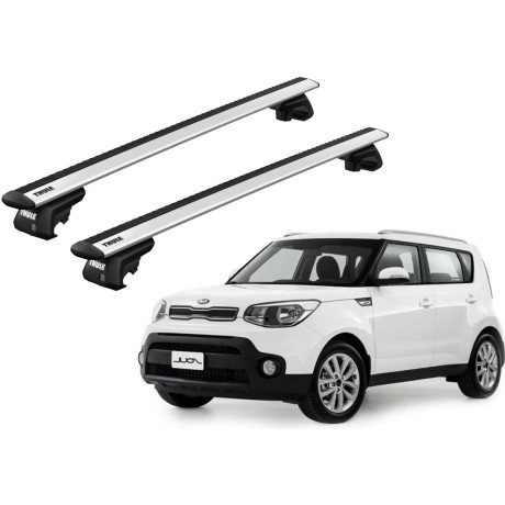 Barras THULE EVO WingBar para autos KIA Soul 2008 a 2013