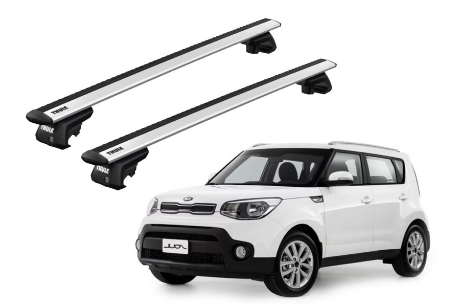 Barras THULE EVO WingBar para autos KIA Soul 2008 a 2013