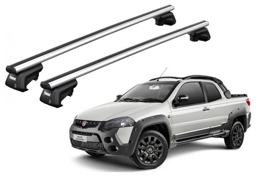 Barras THULE SmartRack XT AluBar para camioneta FIAT Strada Adventure desde 2014