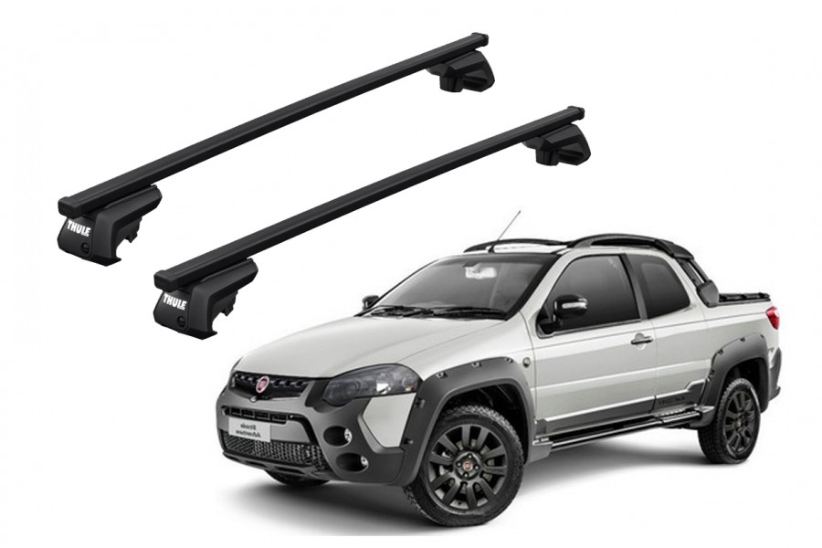 Barras THULE EVO SquareBar para camioneta FIAT Strada Adventure desde 2014