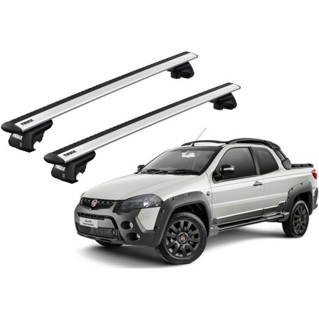 Barras THULE EVO WingBar para camioneta FIAT Strada Adventure desde 2014