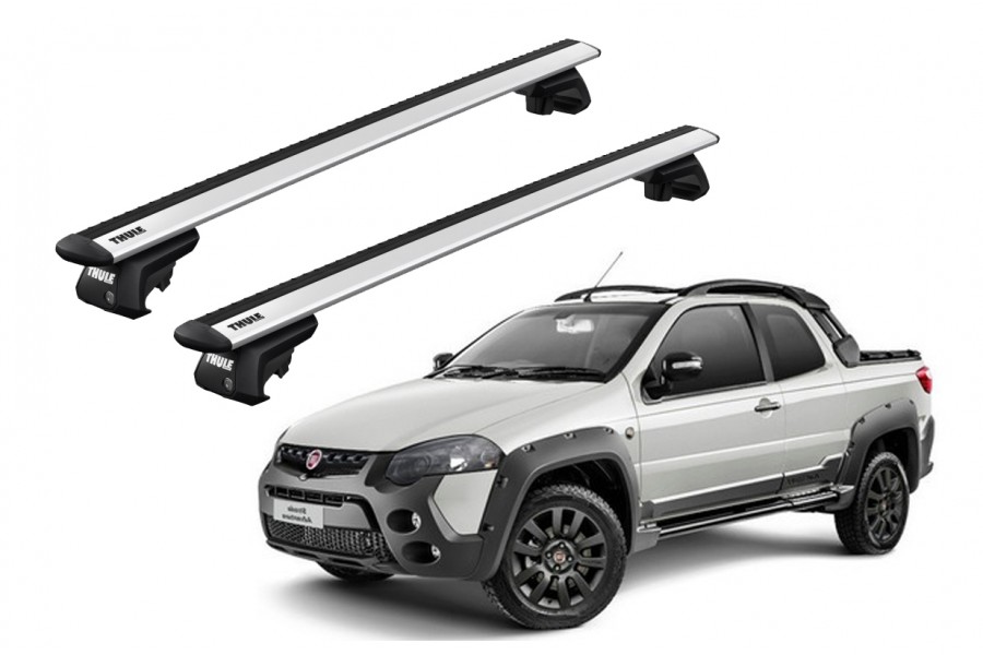 Barras THULE EVO WingBar para camioneta FIAT Strada Adventure desde 2014