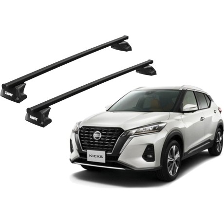 Barras THULE EVO SquareBar para autos NISSAN Kicks desde 2016