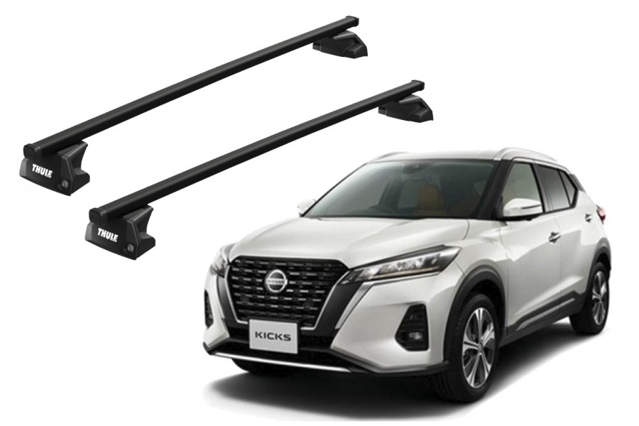 Barras THULE EVO SquareBar para autos NISSAN Kicks desde 2016