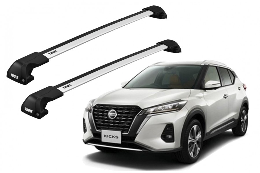 Barras THULE EDGE Flush para autos NISSAN Kicks desde 2016