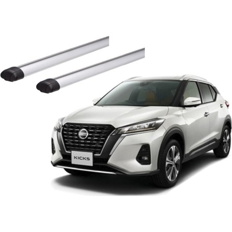 Barras THULE EVO AeroBar para autos NISSAN Kicks desde 2016 negro