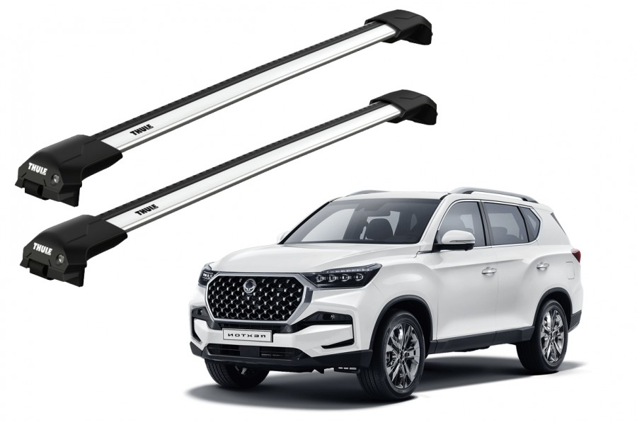 Barras THULE EDGE Flush para autos SSANGYONG Rexton desde 2018