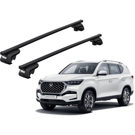 Barras THULE EVO SquareBar para autos SSANGYONG Rexton desde 2018