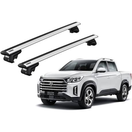 Barras THULE EVO WingBar para camioneta SSANGYONG Rexton Sports desde 2018
