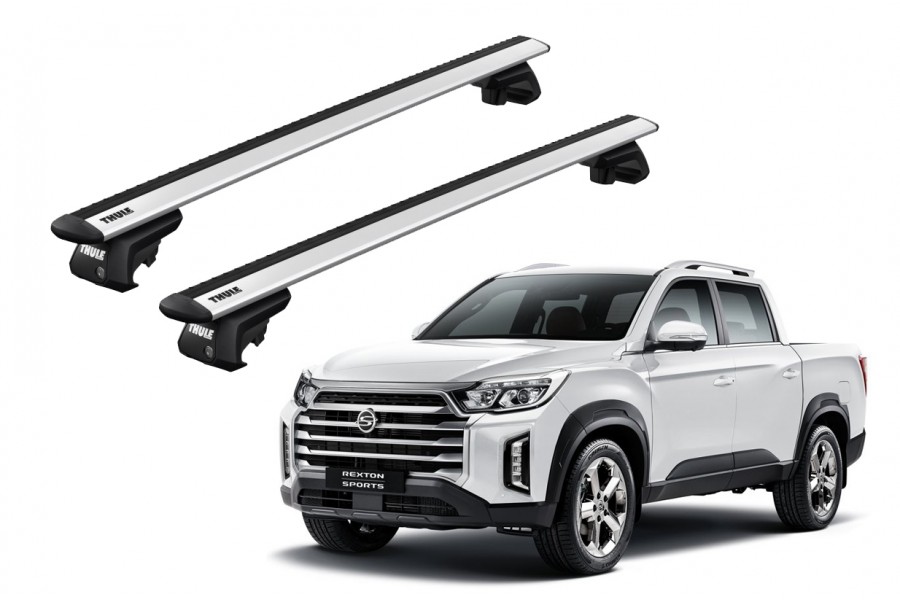 Barras THULE EVO WingBar para camioneta SSANGYONG Rexton Sports desde 2018
