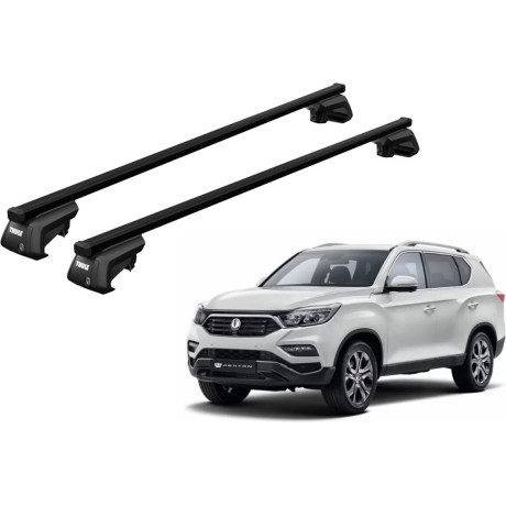 Barras THULE SmartRack XT para autos SSANGYONG Rexton 2012 a 2017