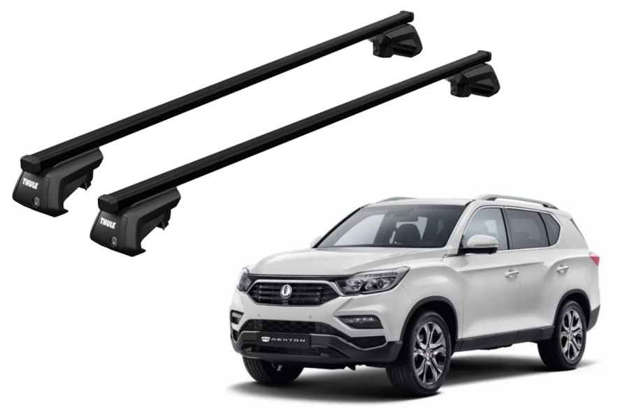 Barras THULE SmartRack XT para autos SSANGYONG Rexton 2012 a 2017