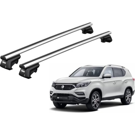 Barras THULE SmartRack XT AluBar para autos SSANGYONG Rexton 2012 a 2017