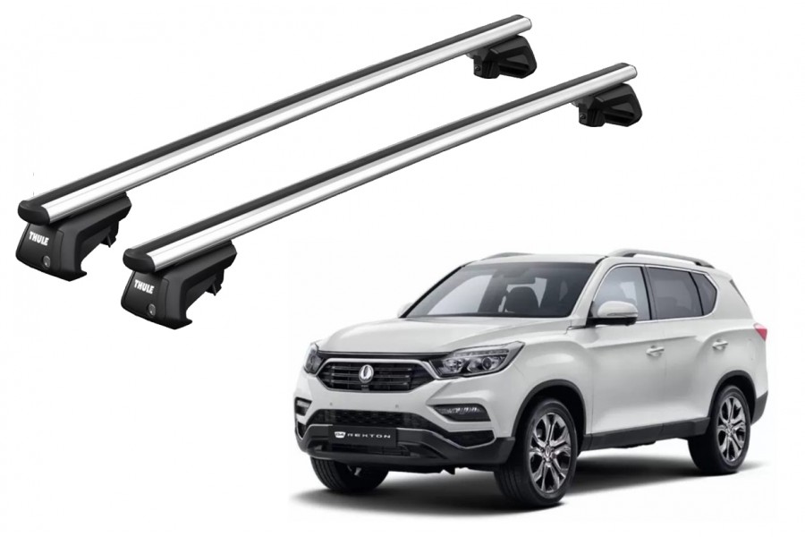 Barras THULE SmartRack XT AluBar para autos SSANGYONG Rexton 2012 a 2017